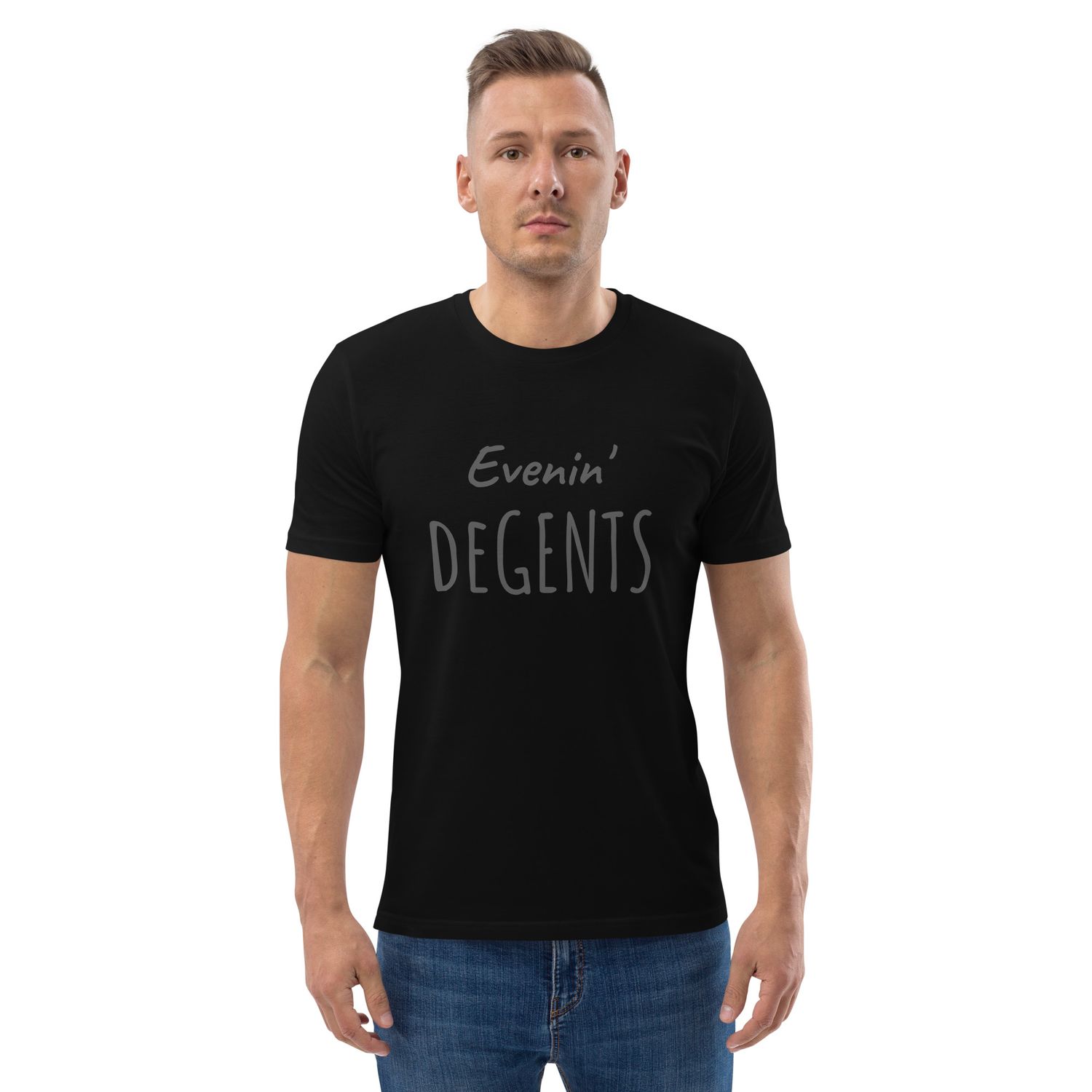 evenin&#39; deGENTS T-shirt 