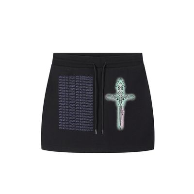 Who Said Drawstring Casual Skirt