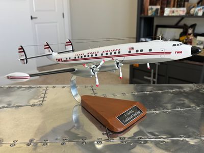 TWA Connie L1649A Available in standard 17 inch size with optional 14 inch size
