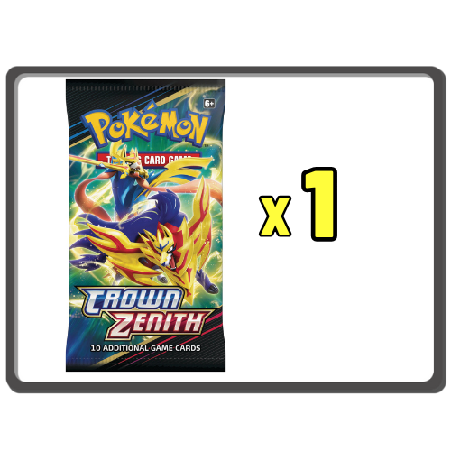 (1) Crown Zenith Booster Pack NO BULK
