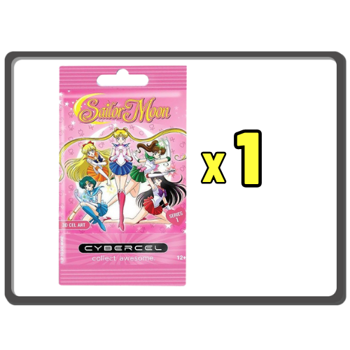 (1) Sailor Moon Cybercel Booster Pack