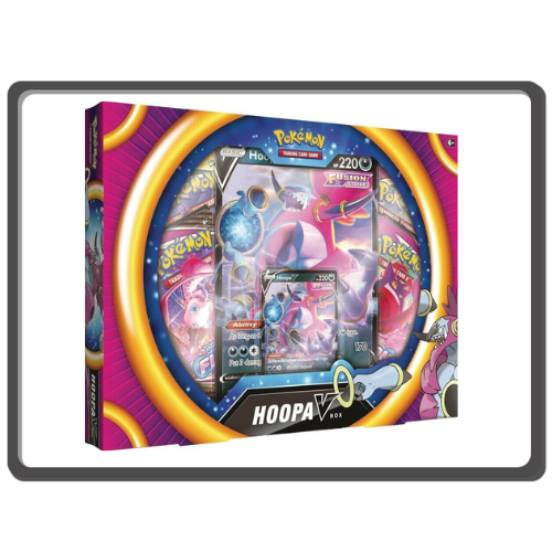 Hoopa V Box  NO BULK (1 evolving 2 fusion 1 vivid)