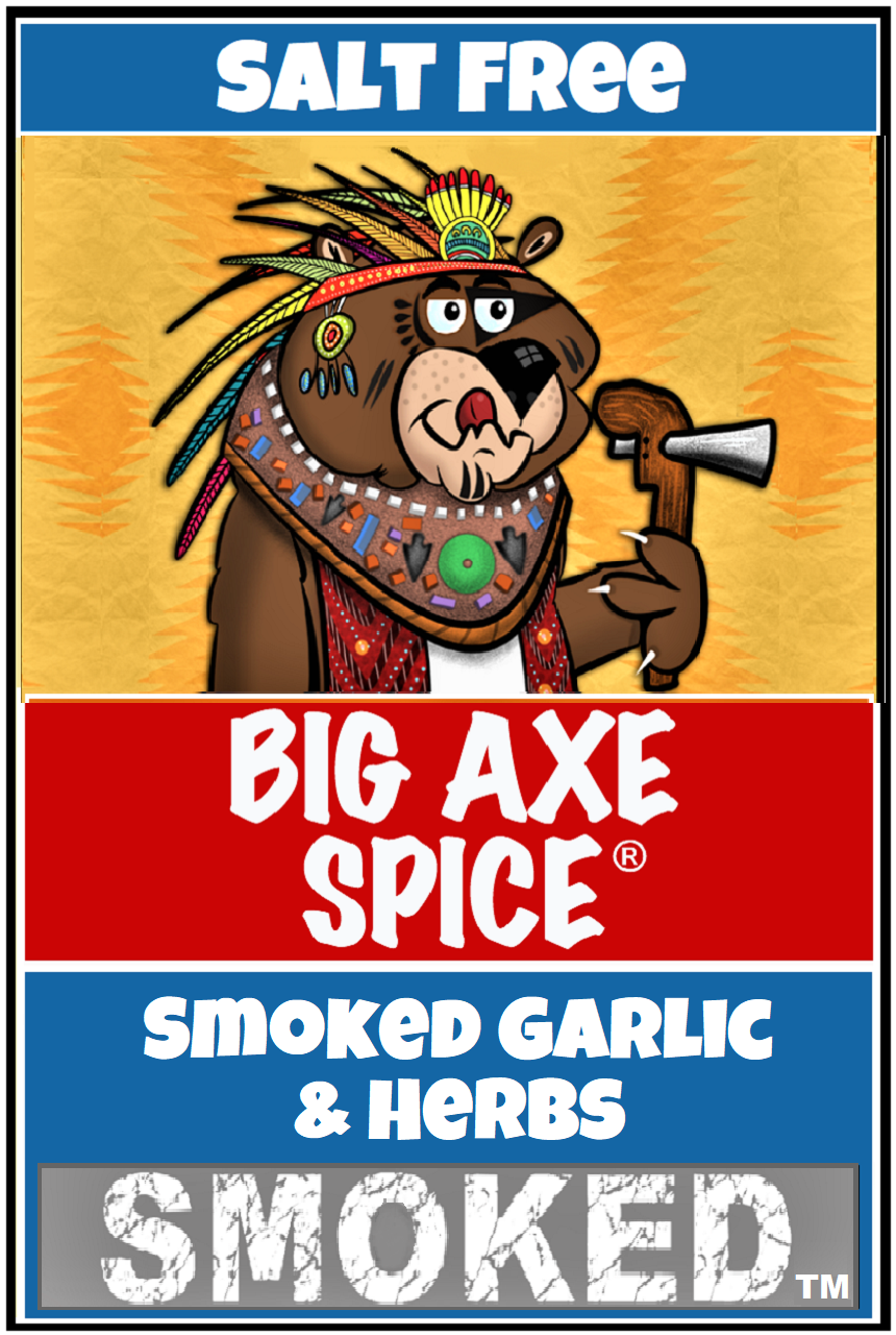 Small Spice Counter Size MILD Smoked Garlic &amp; Herbs Salt-Free Seasoning 3.2 oz.