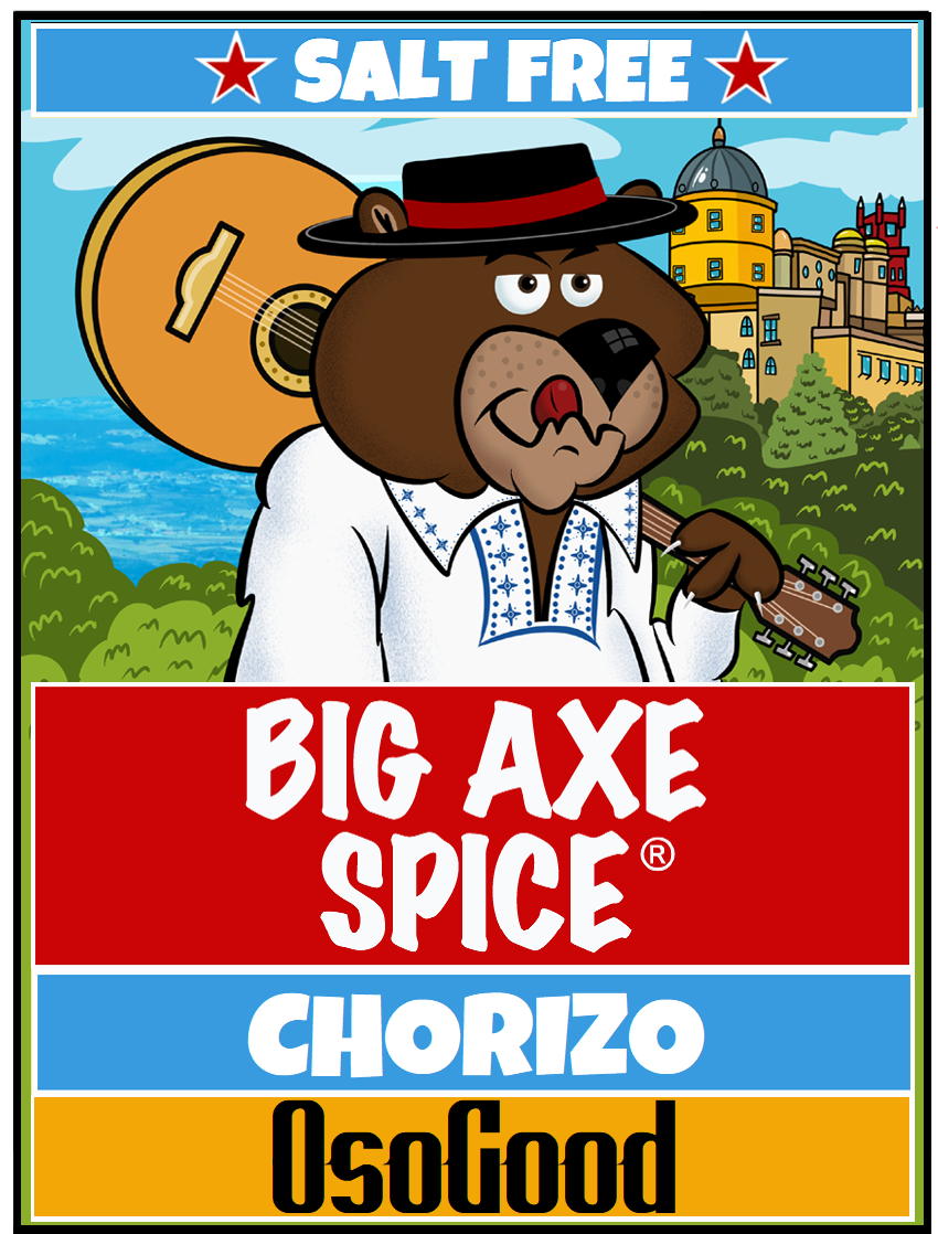 Chef Size MILD OsoGood Chorizo Salt-Free Seasoning 16 oz.