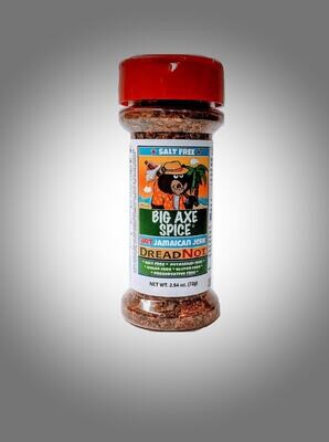 Small Spice Counter Size (MEDIUM to VERY HOT) DreadNot Jamaican Jerk Salt-Free Seasoning 2.5 oz.