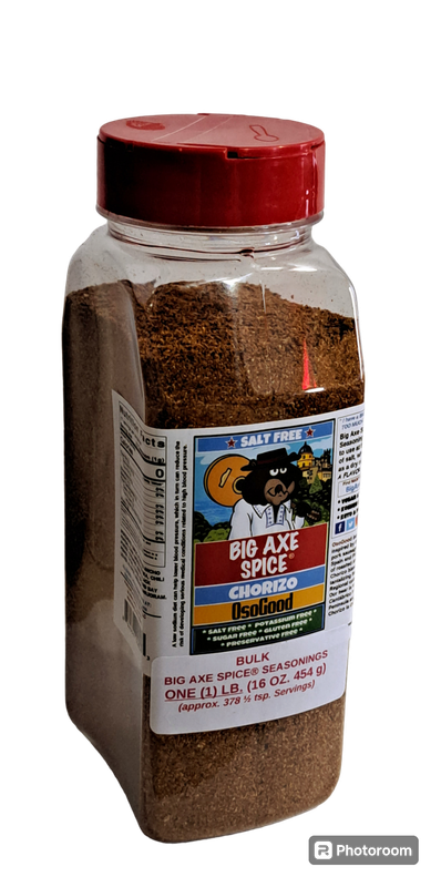 Chef Size MILD OsoGood Chorizo Salt-Free Seasoning 16 oz.