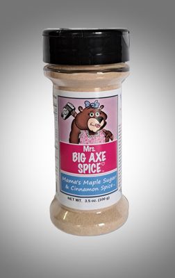 Small Spice Counter Size Mama&#39;s Organic Maple Sugar &amp; Cinnamon Spice (less than 1g sugar per serving) 3.5 oz.