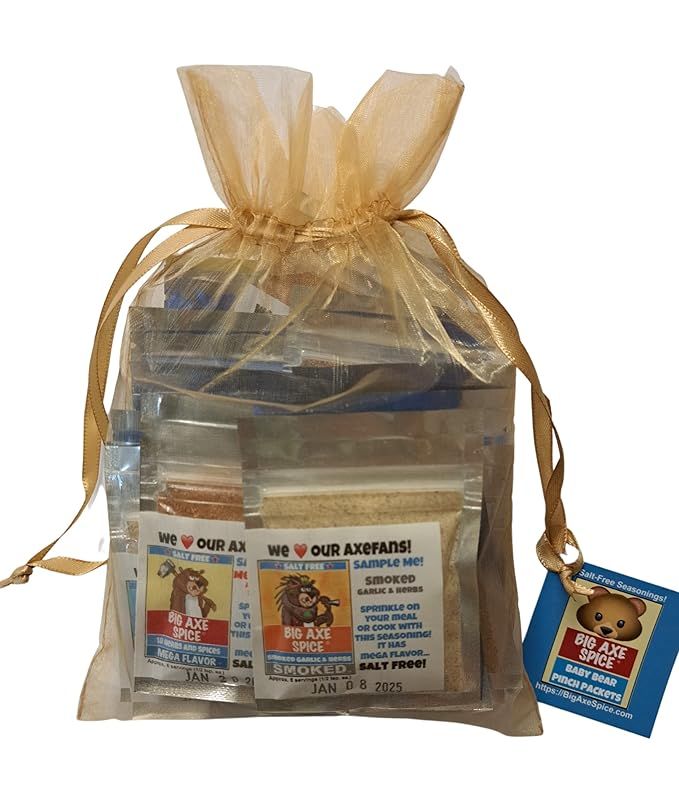 SAMPLE all flavors with Baby Bear Pinch Packet 15 Flavor Set