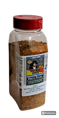 Chef Size MILD Patri's Pizzico Sicilian Salt-Free Seasoning 12 oz.