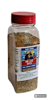 Chef Size MILD Farmstead Dill, Onion, &amp; Herbs Salt-Free Seasoning 12 oz.