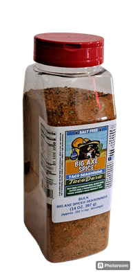 Chef Size MILD TacoDora Taco Seasoning Gluten Free Salt-Free Seasoning 14 oz.
