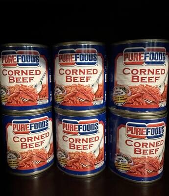 PURE FOODS - CORNED BEEF 210 G