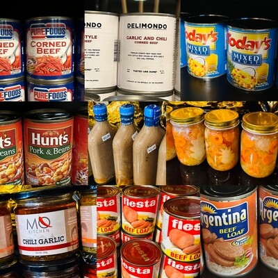 Canned/Jarred foods