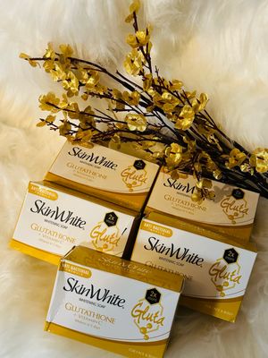 Skin White Whitening Soap with Glutathione 90g