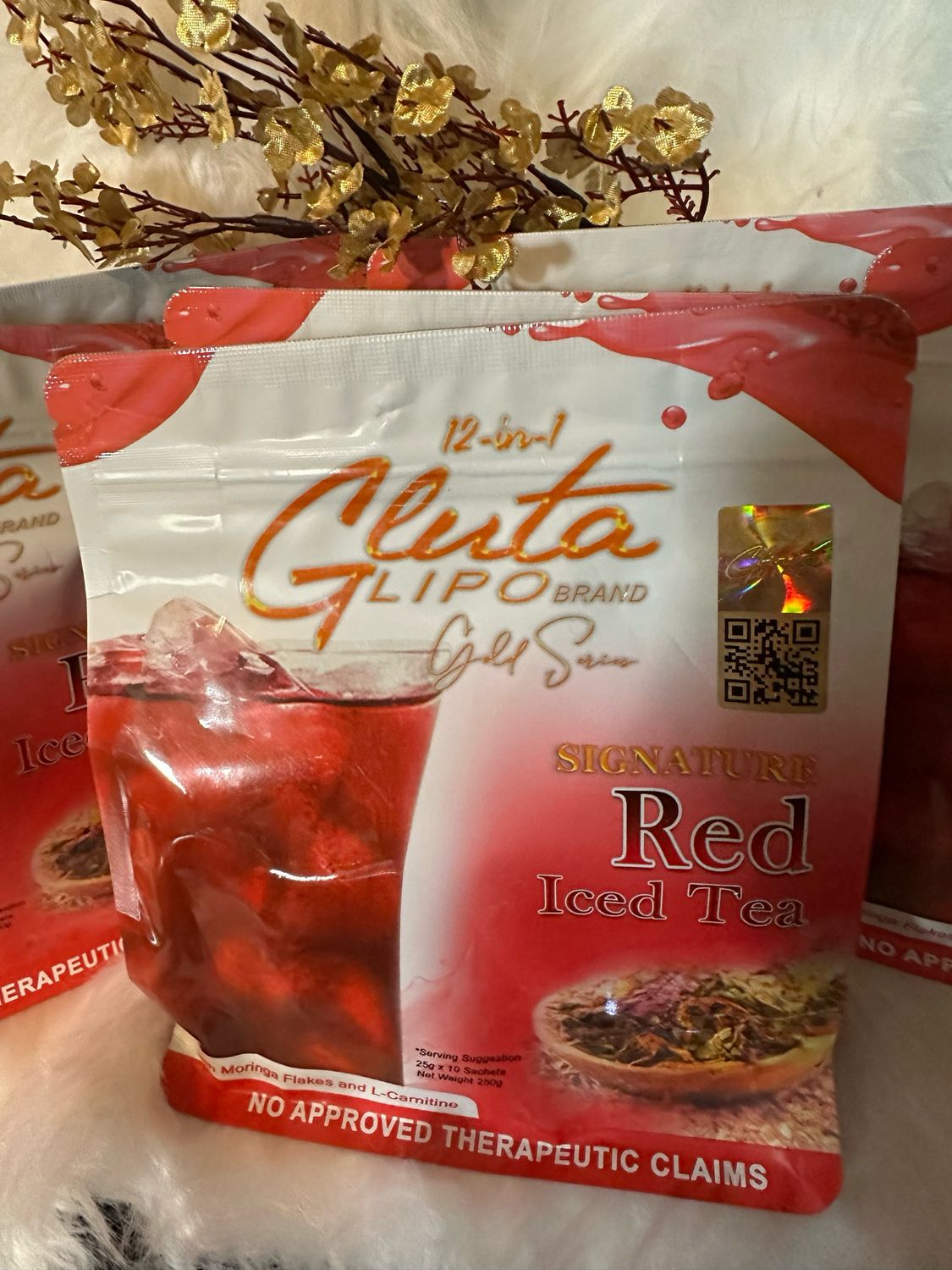 Gluta Lipo Red Ice Tea 250g