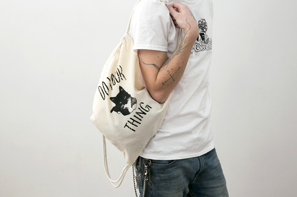 Do Your Thing Sport Bag - Cotton Cinch Bag