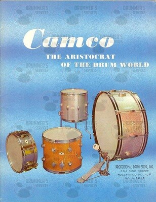 Camco Drum Catalog - 1962