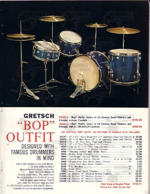 Gretsch Drum Catalog - 1961