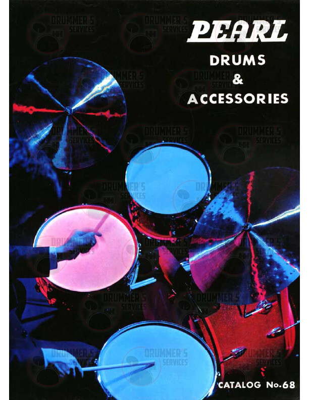 Pearl Drums Catalog - 1968