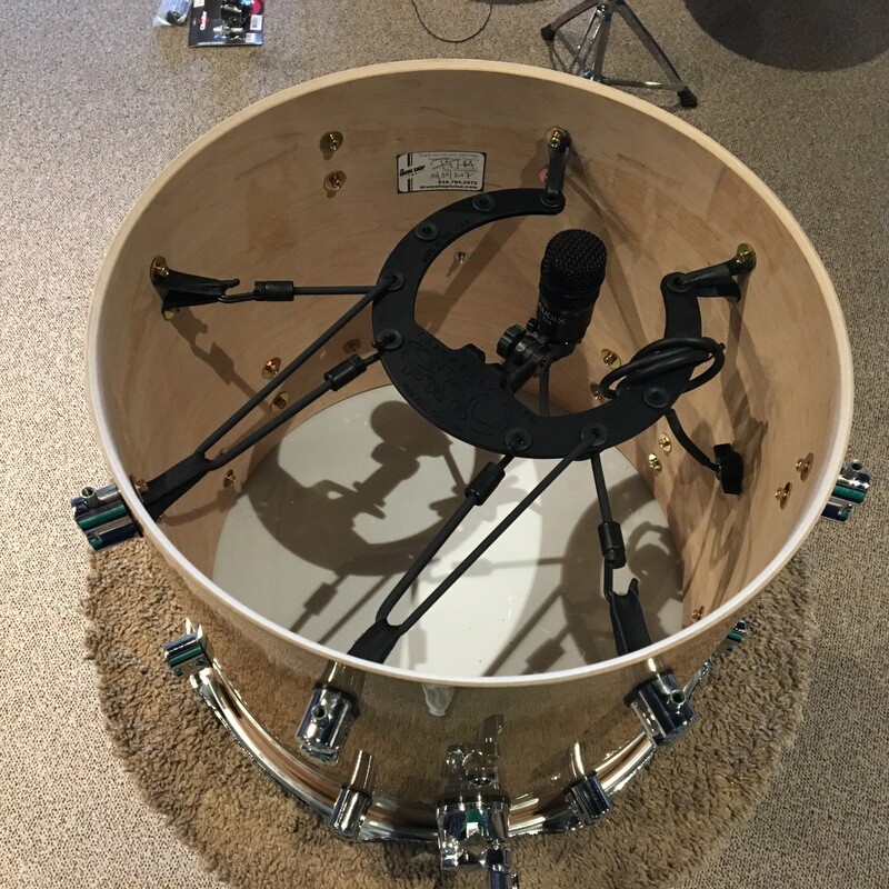 Installation - Internal Mic&#39;ing System - Per Drum