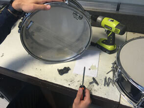 Installation – Tom Mount onto Kick Drum