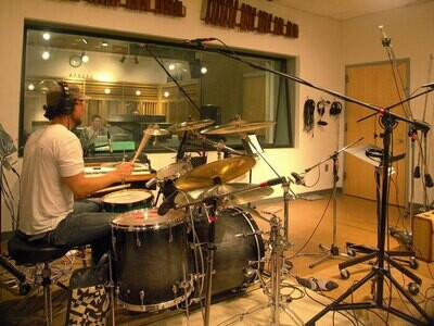 Drum Tech Services – Studio Session