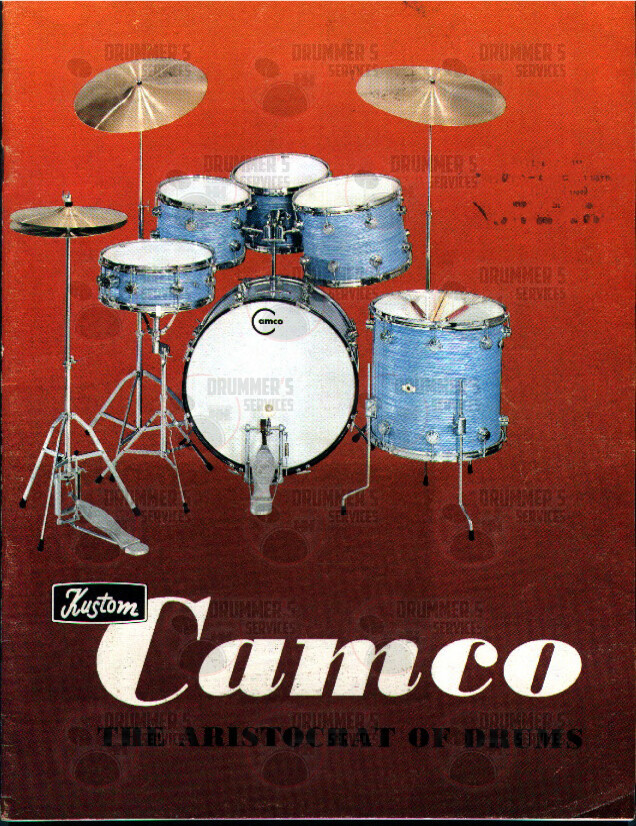Camco Drum Catalog - 1970&#39;s