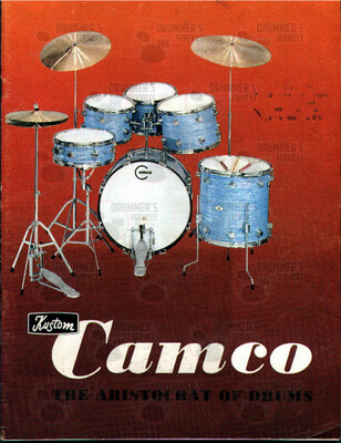Camco Drum Catalog - 1970&#39;s