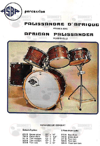 ASBA Drum Catalog - 1978