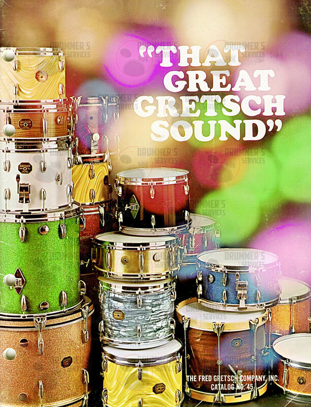 Gretsch Drum Catalog - 1971