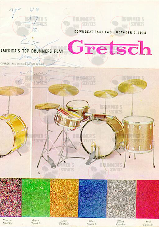 Gretsch Drum Catalog - 1955