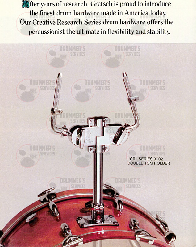 Gretsch Drum Catalog - 1981