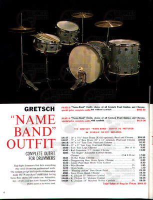 Gretsch Drum Catalog - 1963