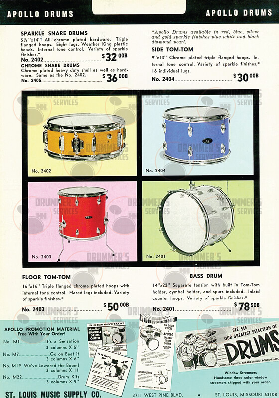 Apollo Drum Catalog (Unknown)