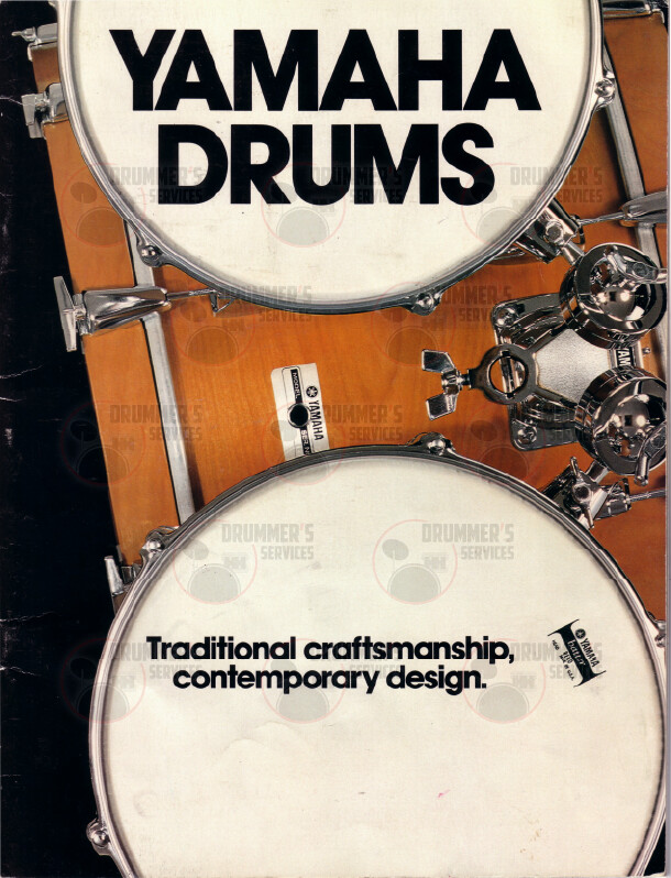 Yamaha Drum Catalog - 1978