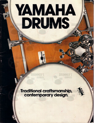 Yamaha Drum Catalog - 1978