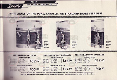 Leedy Drum Catalog - 1934