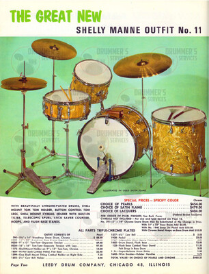 Leedy Drum Catalog - 1965