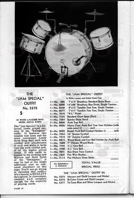 Leedy Drum Catalog - 1942