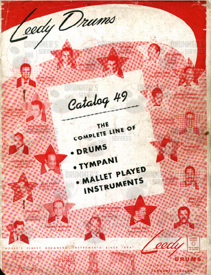 Leedy Drum Catalog - 1949