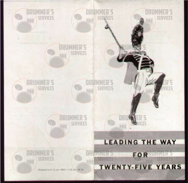 Ludwig Drum Catalog - 1935 (Flyer)