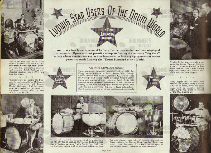 Ludwig Drum Catalog - 1935A