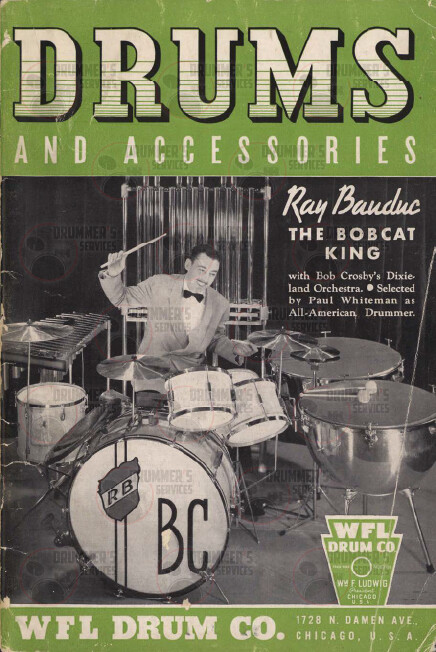 Ludwig Drum Catalog - 1939 - WFL &quot;Green&quot;