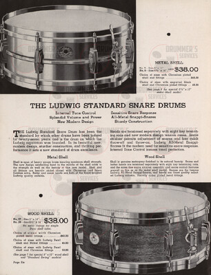 Ludwig Drum Catalog - 1937A