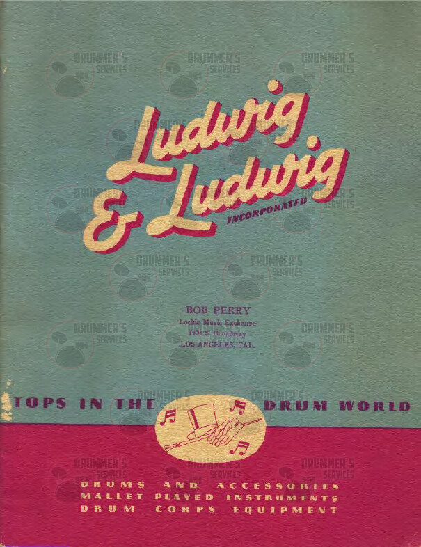 Ludwig Drum Catalog - 1940