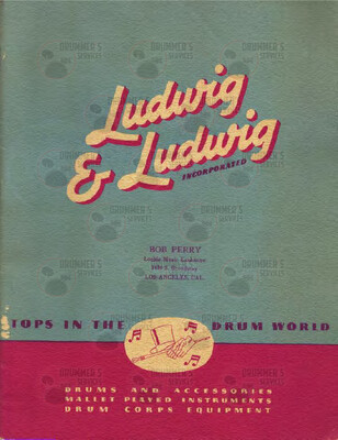 Ludwig Drum Catalog - 1940