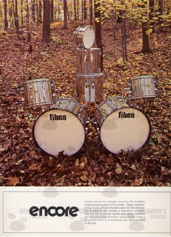 Fibes Drum Catalog - 1972