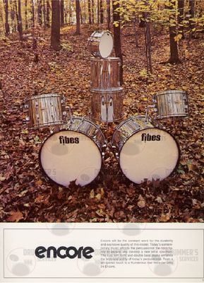Fibes Drum Catalog - 1972