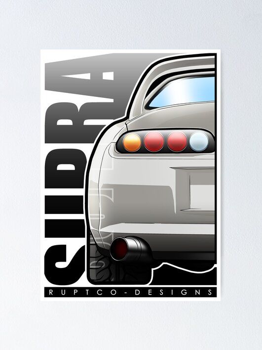 Toyota Supra Mk4 Poster