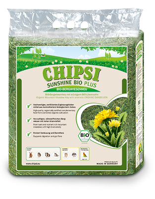 Chipsi Sunshine organic hay dandelion (certified) 